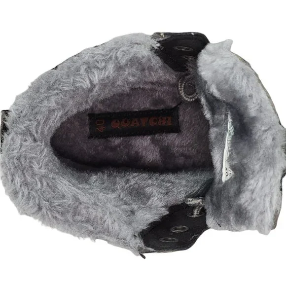 Snow Boots Men's Waterproof to Hiking Anti Skid Trainers Ankle Boots (Size 7) - Picture 10 of 14